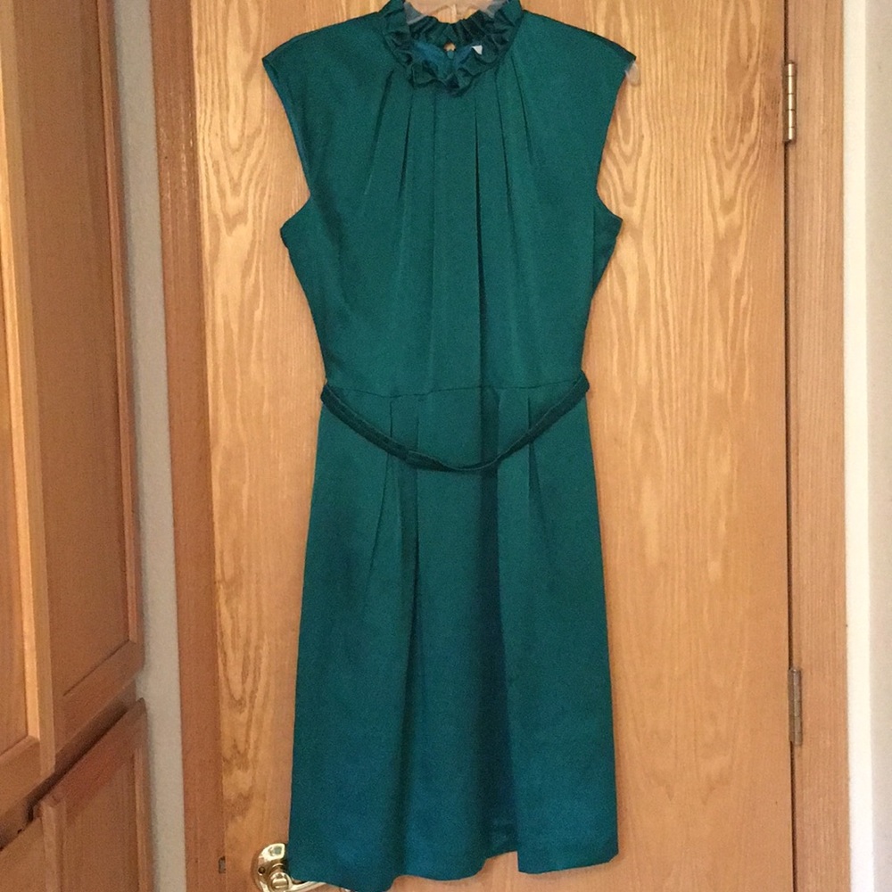 Tahari Teal Midi Dress